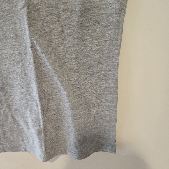 vintage y2k 2000s Aeropostale jewelled gradient b neck tshirt grey size small - Picture 7 of 8